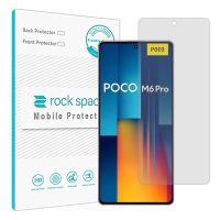 گلس شیائومی Poco M6 Pro 4G مدل نانو هیدروژل شفاف برند راک اسپیس کد S