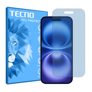 گلس اپل iPhone 16 مدل مات آنتی بلو برند تکنو کد S