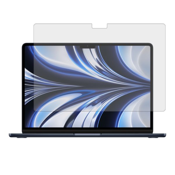 گلس لپ تاپ اپل MacBook Air 13.6 2022 مدل هیدروژلی شفاف برند هوکو کد XL