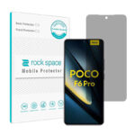 گلس شیائومی Poco F6 Pro مدل نانو هیدروژل پرایوسی برند راک اسپیس کد S