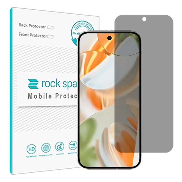 گلس گوگل Pixel 9 Pro مدل نانو هیدروژل پرایوسی برند راک اسپیس کد S