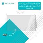 گلس مانیتور نیسان ایکس تریل (X-Trail ) 2017 مدل نانو هیدروژل شفاف برند راک اسپیس - Image 6