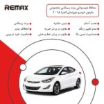 گلس مانیتور هیوندای النترا (Elantra) 2015 مدل شفاف برند ریمکس - Image 4