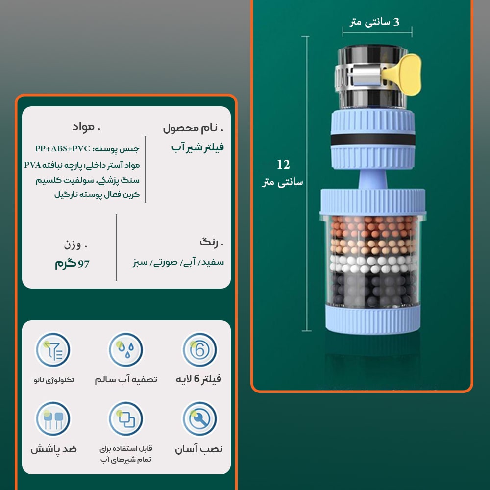 تصفیه کننده آب سرشیری استرانگ مدل TS-03