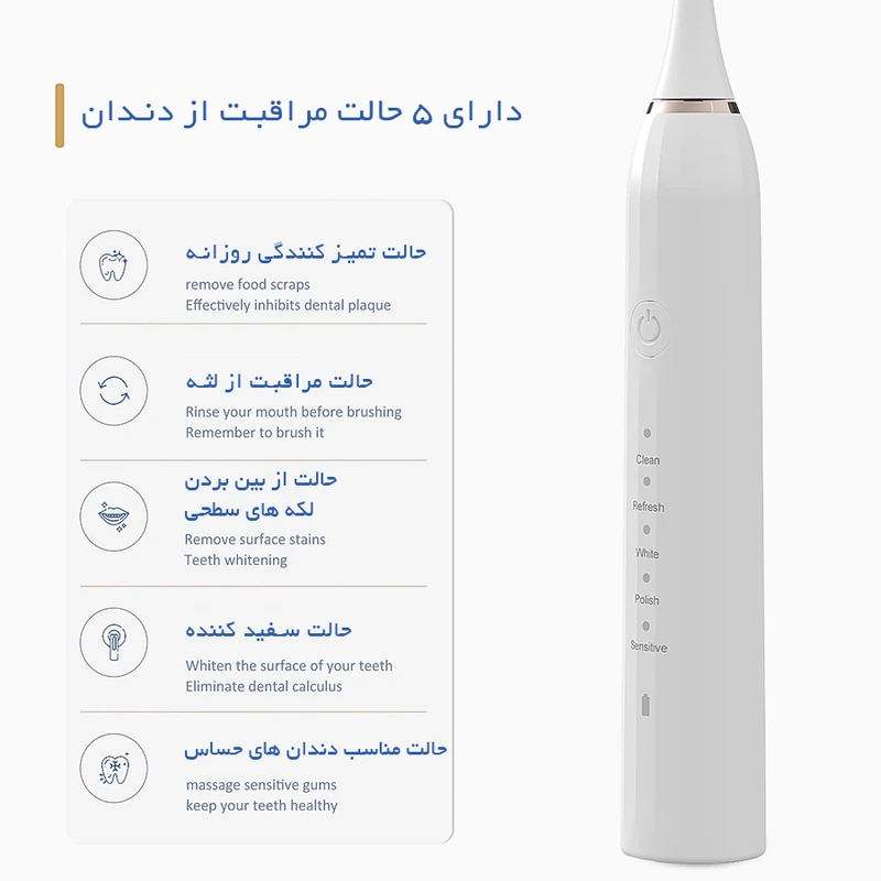مسواک برقی بنکس مدل Sonic Electric M1