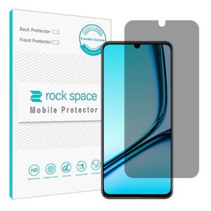 گلس ریلمی Note 50 مدل نانو هیدروژل پرایوسی برند راک اسپیس کد S