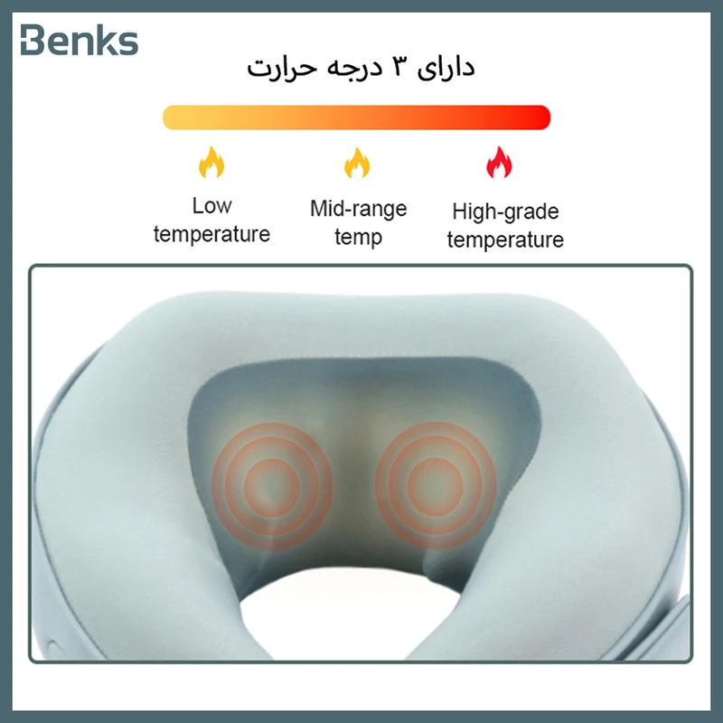 ماساژور گردن برقی بنکس مدل SMART