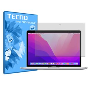 گلس لپ تاپ اپل MacBook Pro 13 inch M2 2022 مدل هیدروژلی شفاف برند تکنو کد XL