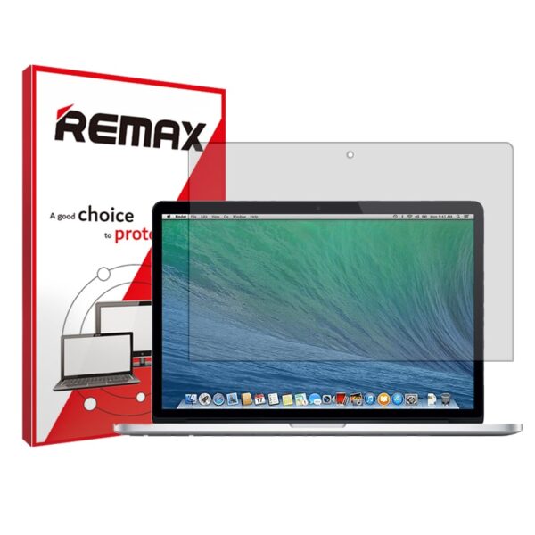 گلس لپ تاپ اپل MacBook Pro Retina 15 inch مدل هیدروژلی شفاف برند ریمکس کد XL