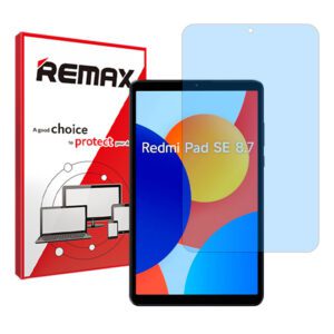 گلس تبلت شیائومی Redmi Pad SE 8.7 مدل نانو هیدروژل آنتی بلو برند ریمکس کد XL