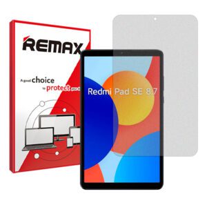 گلس تبلت شیائومی Redmi Pad SE 8.7 مدل نانو هیدروژل مات برند ریمکس کد XL