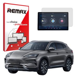 گلس مانیتور بی وای دی سانگ پلاس (BYD Song Plus) مدل شفاف برند ریمکس کد XL