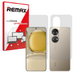 گلس صفحه نمایش و پشت گوشی هوآوی P50 Pro مدل هیدروژلی شفاف برند ریمکس کد SS
