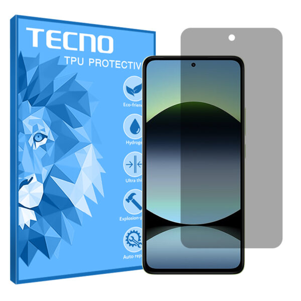 گلس شیائومی Redmi Note 14 4G مدل هیدروژلی پرایوسی برند تکنو کد S