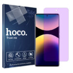 گلس شیائومی Rdmi note 14 Pro 4G مدل آنتی پرپل برند هوکو کد S