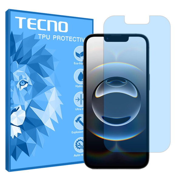 گلس اپل iPhone 16e مدل مات آنتی بلو برند تکنو کد S