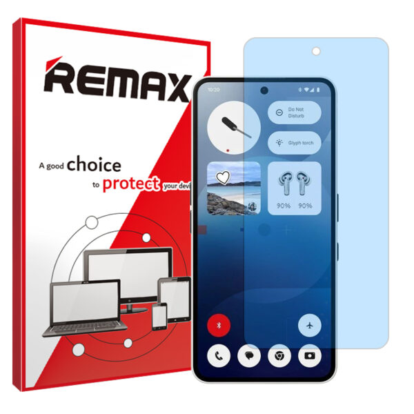 گلس ناتینگ فون 3a Pro مدل هیدروژلی آنتی بلو برند ریمکس کد S