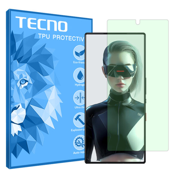 گلس زد تی ای nubia Red Magic 9S Pro مدل گرین لایت برند تکنو کد S