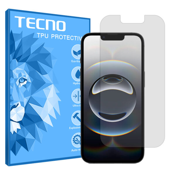 گلس اپل iPhone 16e مدل هیدروژلی شفاف برند تکنو کد S