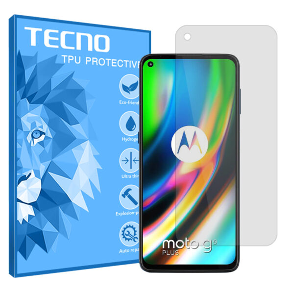 گلس موتورولا Moto G9 Plus مدل هیدروژلی شفاف برند تکنو کد S