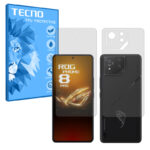 گلس صفحه نمایش و پشت گوشی ایسوس ROG Phone 9 مدل هیدروژلی شفاف برند تکنو کد SS
