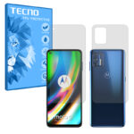 گلس صفحه نمایش و پشت گوشی موتورولا Moto G9 Plus مدل هیدروژلی شفاف برند تکنو کد SS