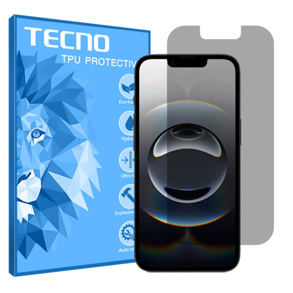 گلس اپل iPhone 16e مدل هیدروژلی پرایوسی برند تکنو کد S