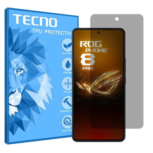 گلس ایسوس ROG Phone 9 مدل هیدروژلی پرایوسی برند تکنو کد S
