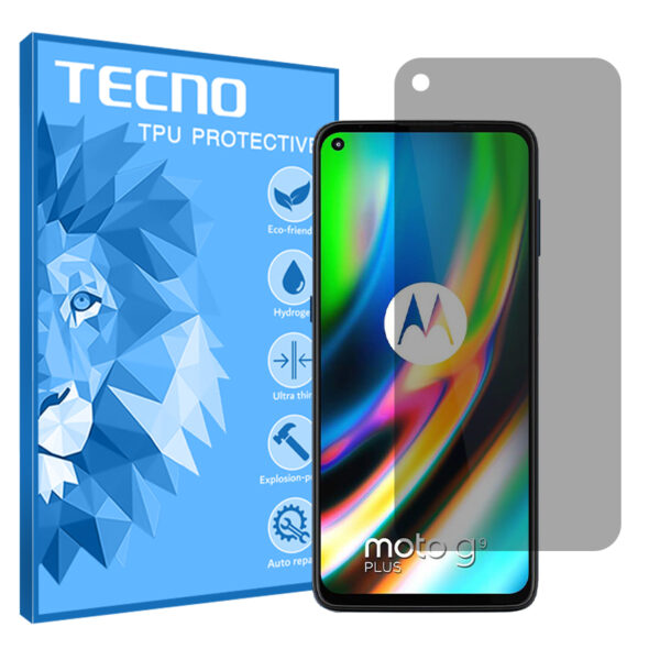 گلس موتورولا Moto G9 Plus مدل هیدروژلی پرایوسی برند تکنو کد S