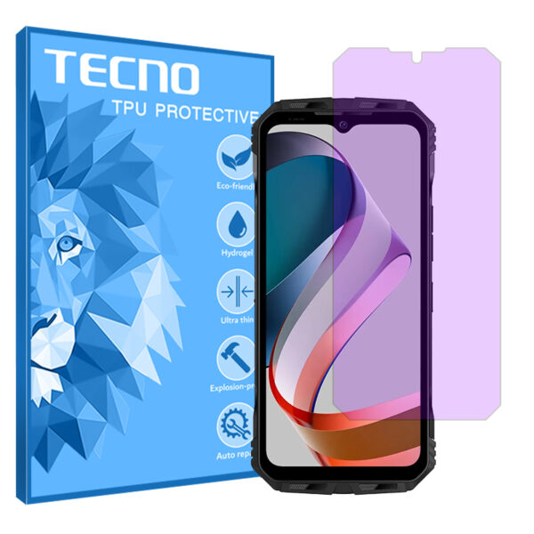 گلس دوجی V30T مدل هیدروژلی آنتی پرپل برند تکنو کد S