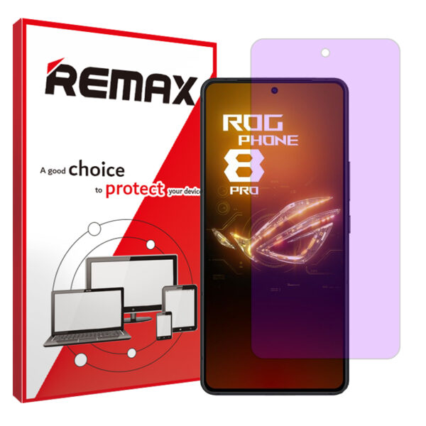گلس ایسوس ROG Phone 9 مدل هیدروژلی آنتی پرپل برند ریمکس کد S