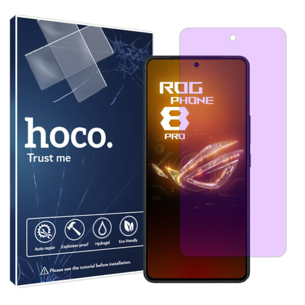 گلس ایسوس ROG Phone 9 مدل آنتی پرپل برند هوکو کد S