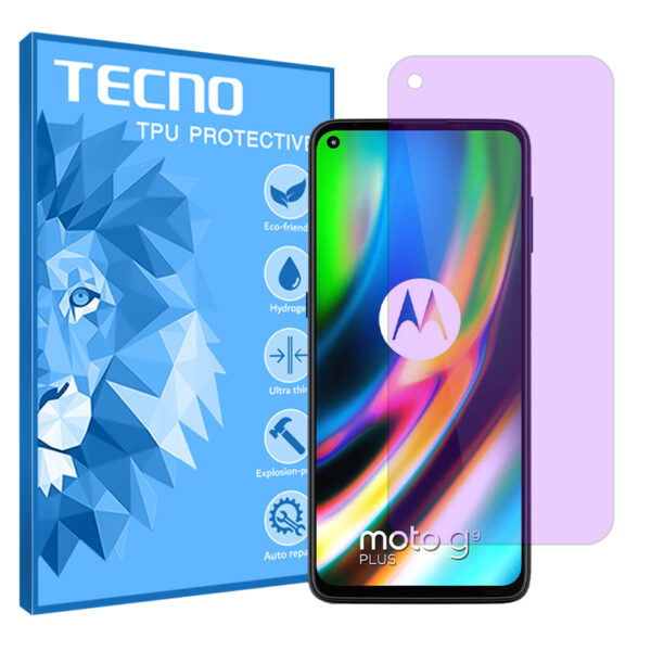 گلس موتورولا Moto G9 Plus مدل هیدروژلی آنتی پرپل برند تکنو کد S