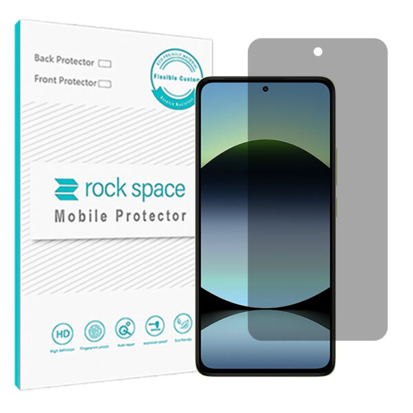گلس شیائومی Redmi Note 14 4G مدل نانو هیدروژل پرایوسی برند راک اسپیس کد S