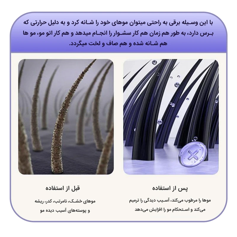 برس حرارتی استرانگ مدل XH-679