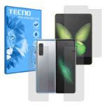 گلس صفحه نمایش و پشت گوشی سامسونگ Galaxy Fold مدل هیدروژلی مات برند تکنو کد LSS