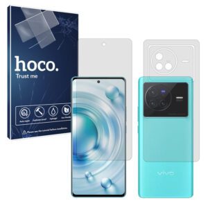 گلس صفحه نمایش و پشت گوشی ویوو X80 مدل مات برند هوکو کد SS