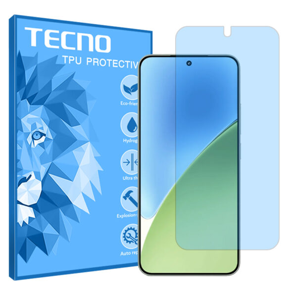 گلس شیائومی 15 Pro مدل هیدروژلی مات آنتی بلو برند تکنو کد S