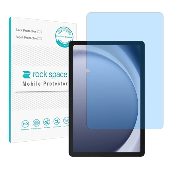 گلس تبلت سامسونگ +Galaxy Tab A9 مدل نانو هیدروژل آنتی بلو برند راک اسپیس کد L