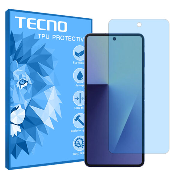 گلس سامسونگ Galaxy Z Flip7 مدل هیدروژلی مات آنتی بلو برند تکنو کد S