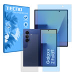 گلس سامسونگ Galaxy Z Fold7 مدل هیدروژلی آنتی بلو به همراه محافظ پشت برند تکنو کد LSS