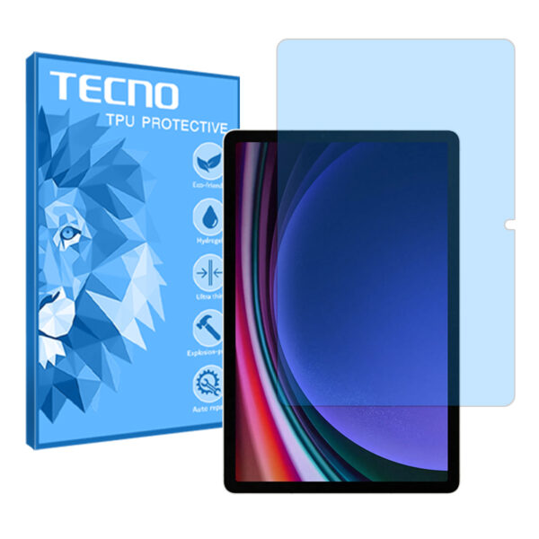 گلس تبلت سامسونگ Galaxy Tab S9 مدل نانو هیدروژل آنتی بلو برند تکنو کد L
