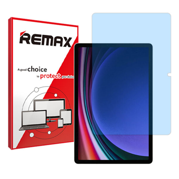 گلس تبلت سامسونگ Galaxy Tab S9 مدل نانو هیدروژل آنتی بلو برند ریمکس کد L