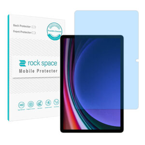 گلس تبلت سامسونگ Galaxy Tab S9 مدل نانو هیدروژل آنتی بلو برند راک اسپیس کد L