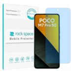 گلس شیائومی Poco M7 Pro 5G مدل نانو هیدروژل آنتی بلو برند راک اسپیس کد S