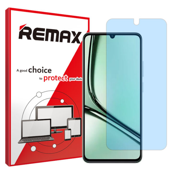 گلس ریلمی Note 60x مدل مات آنتی بلو برند ریمکس کد S