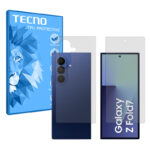 گلس صفحه نمایش و پشت گوشی سامسونگ Galaxy Z Fold7 مدل هیدروژلی مات برند تکنو کد SS