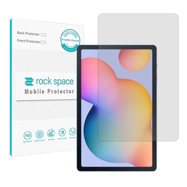 گلس تبلت سامسونگ Galaxy Tab S6 Lite مدل نانو هیدروژل شفاف برند راک اسپیس کد L