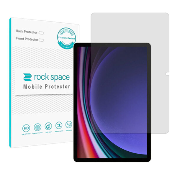 گلس تبلت سامسونگ Galaxy Tab S9 مدل نانو هیدروژل شفاف برند راک اسپیس کد L