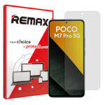 گلس شیائومی Poco M7 Pro 5G مدل هیدروژلی شفاف برند ریمکس کد S